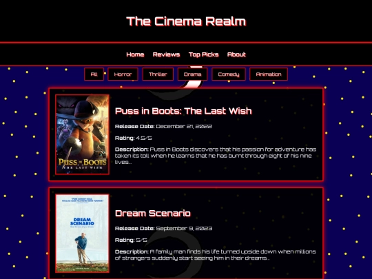cinemarealm screenshot