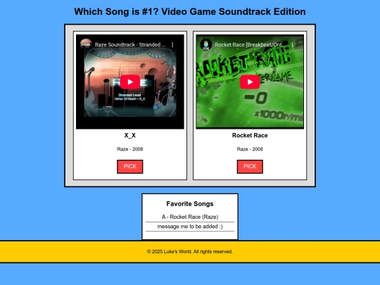 rankingvgsongs screenshot