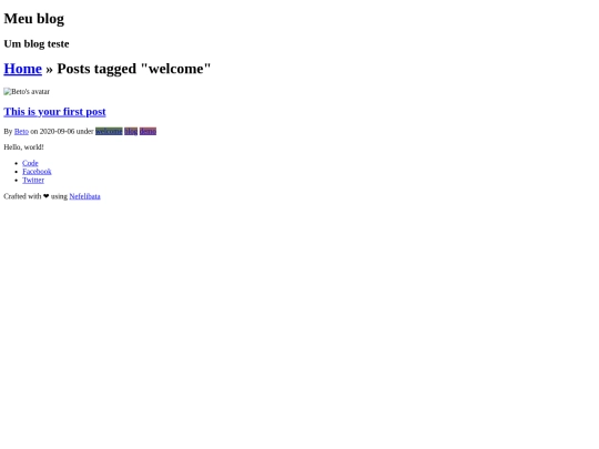welcome screenshot
