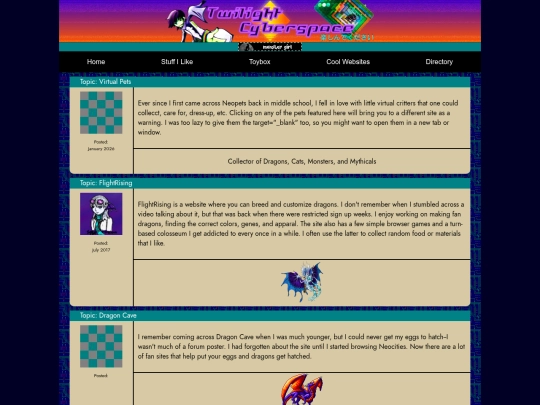 vpets screenshot