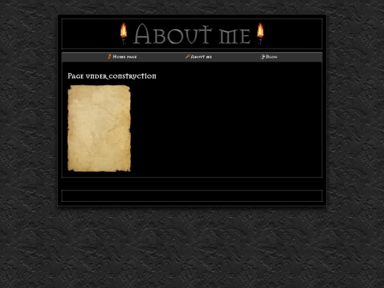 blogpage screenshot