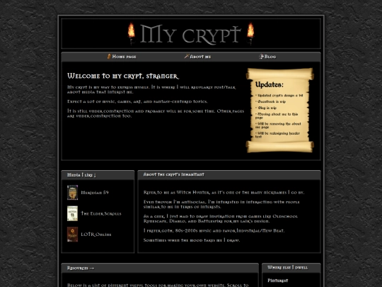 homepage screenshot