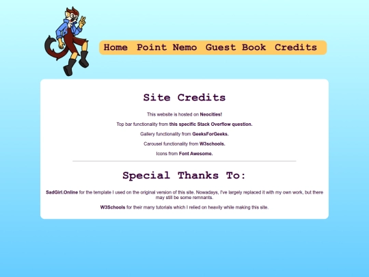 credits screenshot
