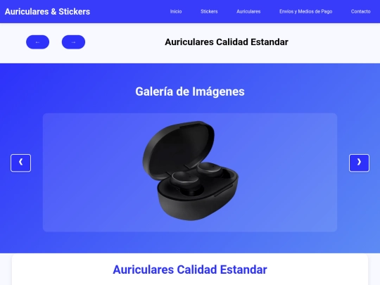 auricular screenshot