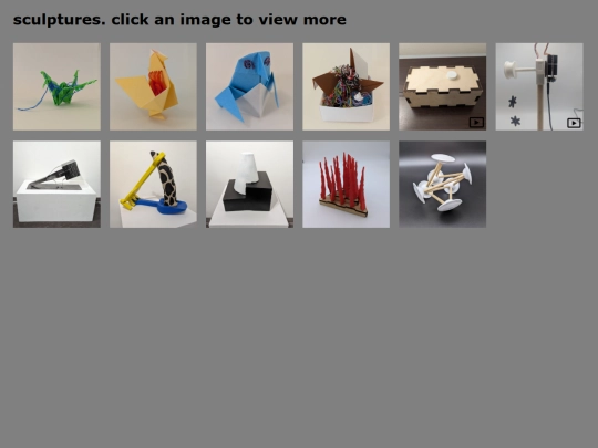 sculptures screenshot