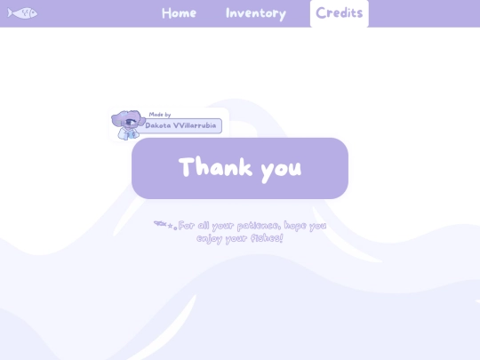 Credits screenshot