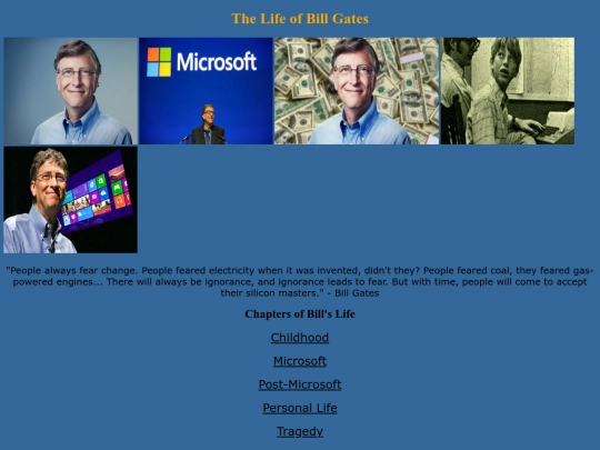 history/HomePage screenshot