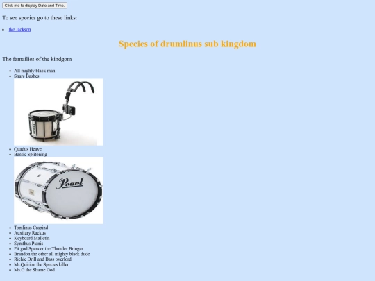 species screenshot