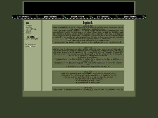 logbook screenshot