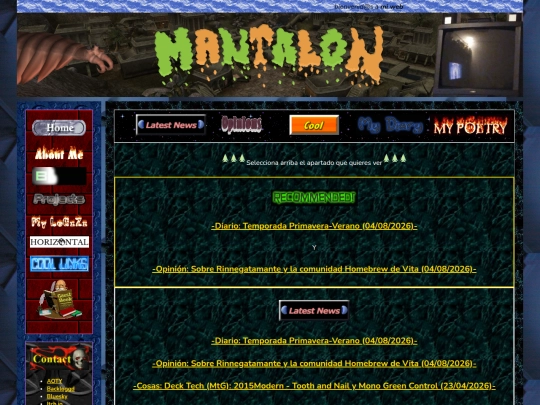blog screenshot