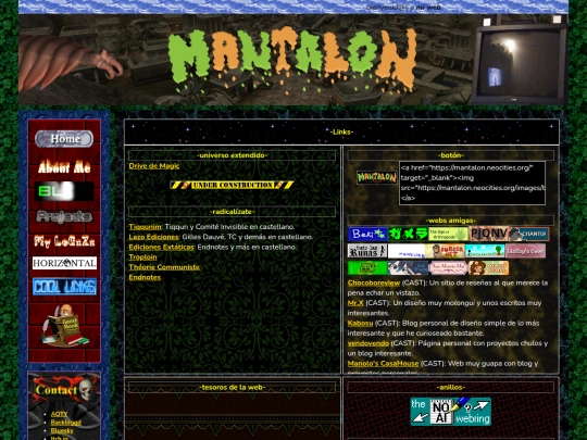 links screenshot
