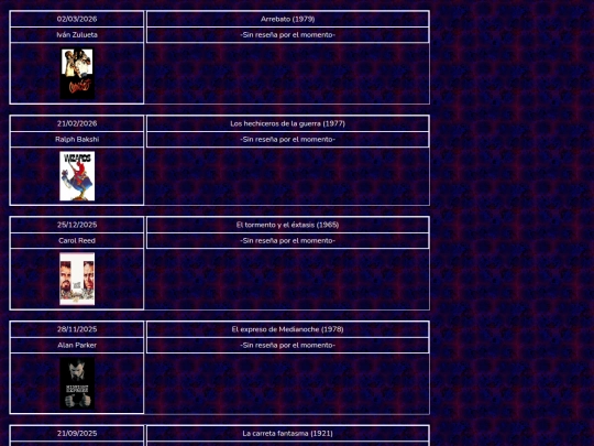 logs/films screenshot