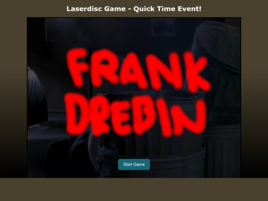 LaserDiscArcade/gamedex screenshot