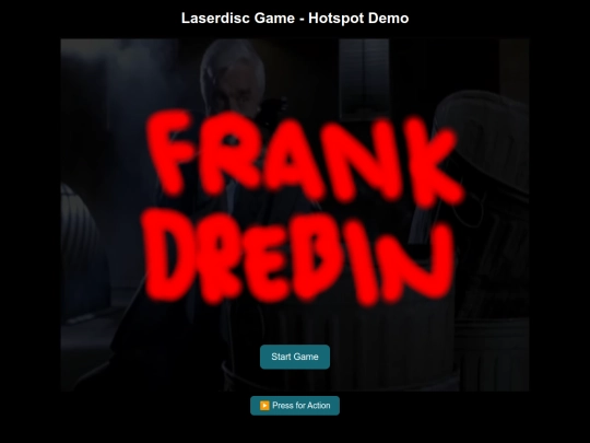 LaserDiscArcade/gametest screenshot