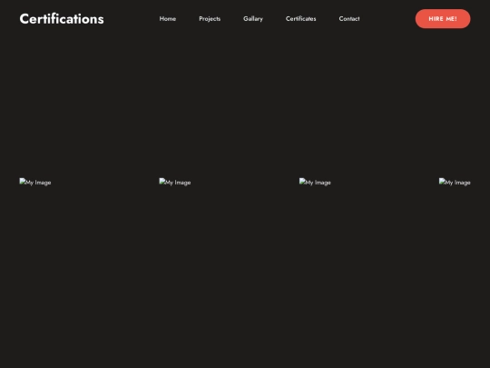 Portfolio/gallary screenshot