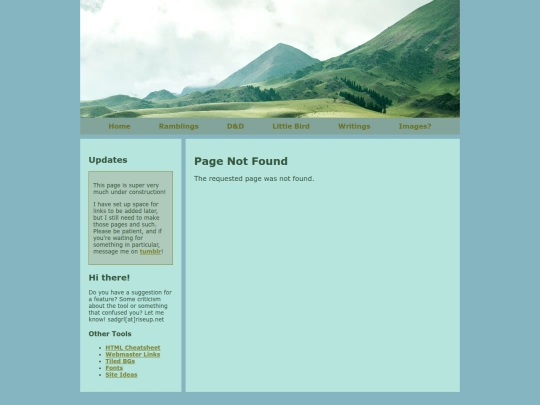 not_found screenshot