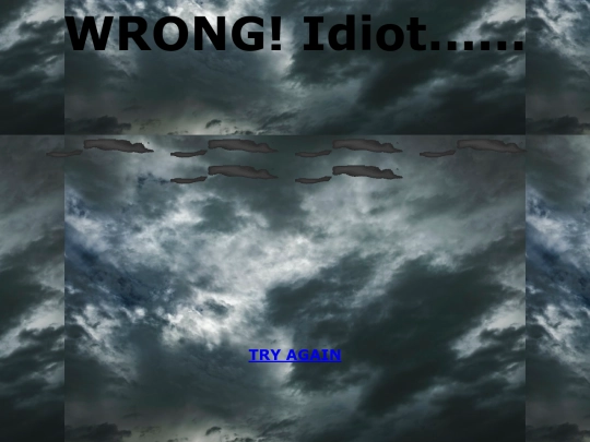 Hole/WRONG screenshot