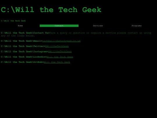 contact screenshot
