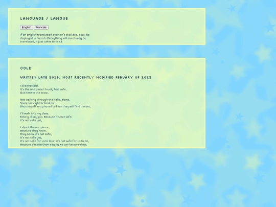 writing screenshot