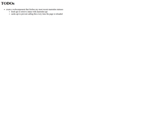 todo screenshot