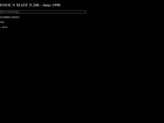 fools mate/foolsmate N.200 screenshot