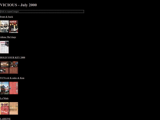 vicious/vicious 2000.07 screenshot
