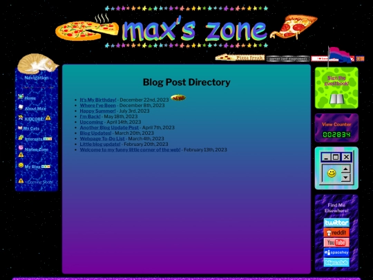 blog screenshot