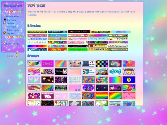 kidcore/toybox screenshot