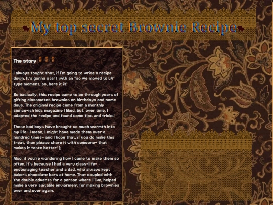 brownie screenshot