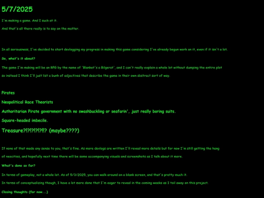 devlogs screenshot