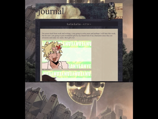 journal/journal screenshot