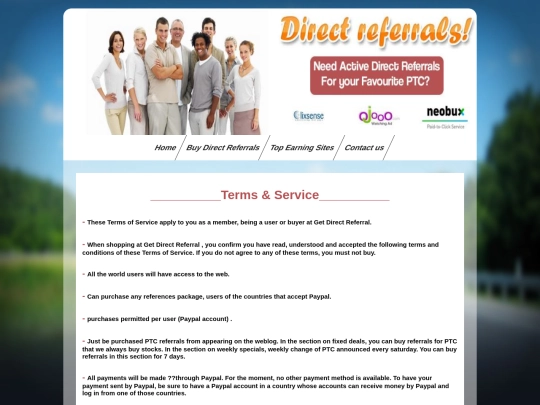 terms-&-service screenshot
