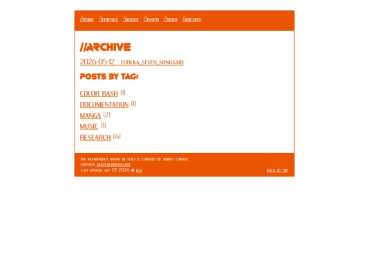 archive screenshot