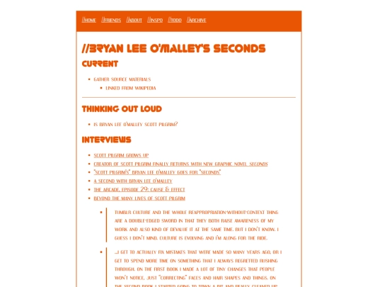 quarto/seconds screenshot