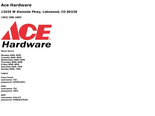 acehardware screenshot