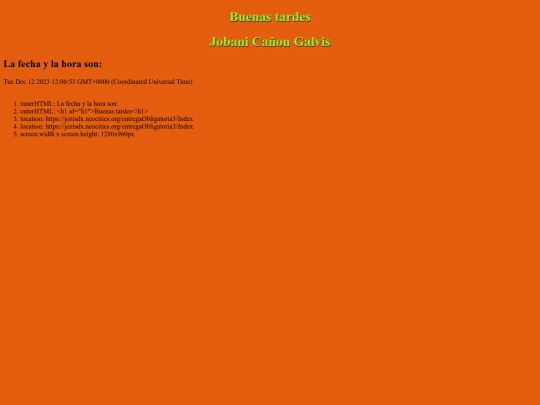 entregaObligatoria3/Index screenshot