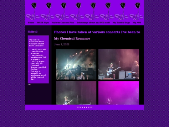 concerts screenshot
