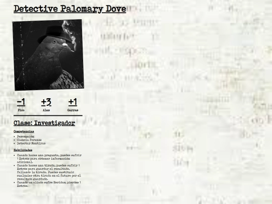 PalomaCity/detective_palomary_dove screenshot