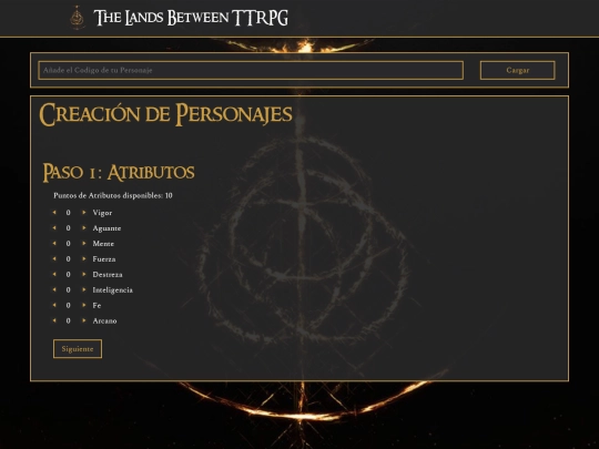 lands_between/creacion_personajes screenshot