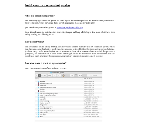 build-your-own screenshot