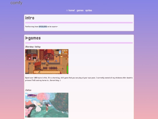 comfy screenshot