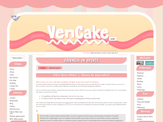 fairnessinsports screenshot