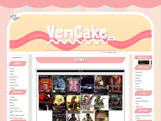 games screenshot