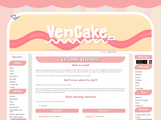 resources screenshot