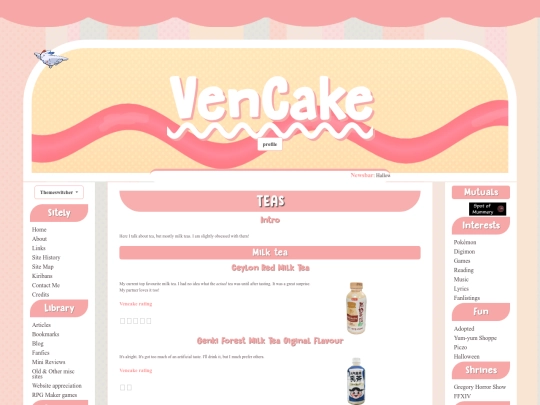 tea screenshot