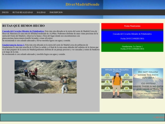 Routesdone screenshot
