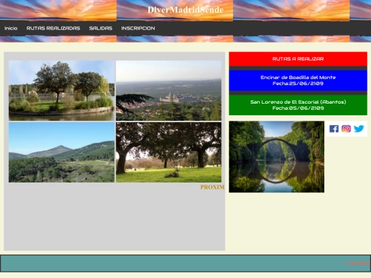Salidas screenshot