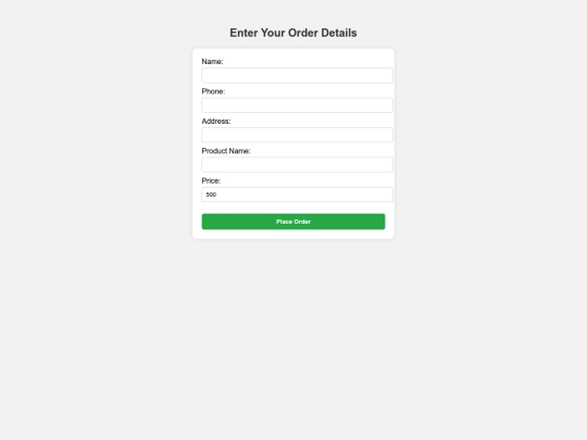 myproject/details screenshot