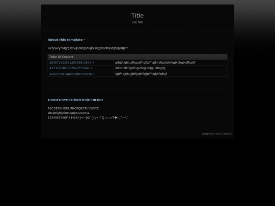 home screenshot