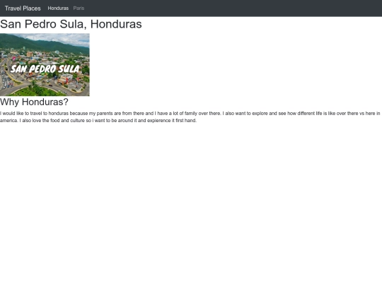 PAGES/Honduras screenshot